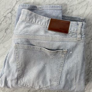 Madewell Distressed Boyfriend Jeans in Railroad